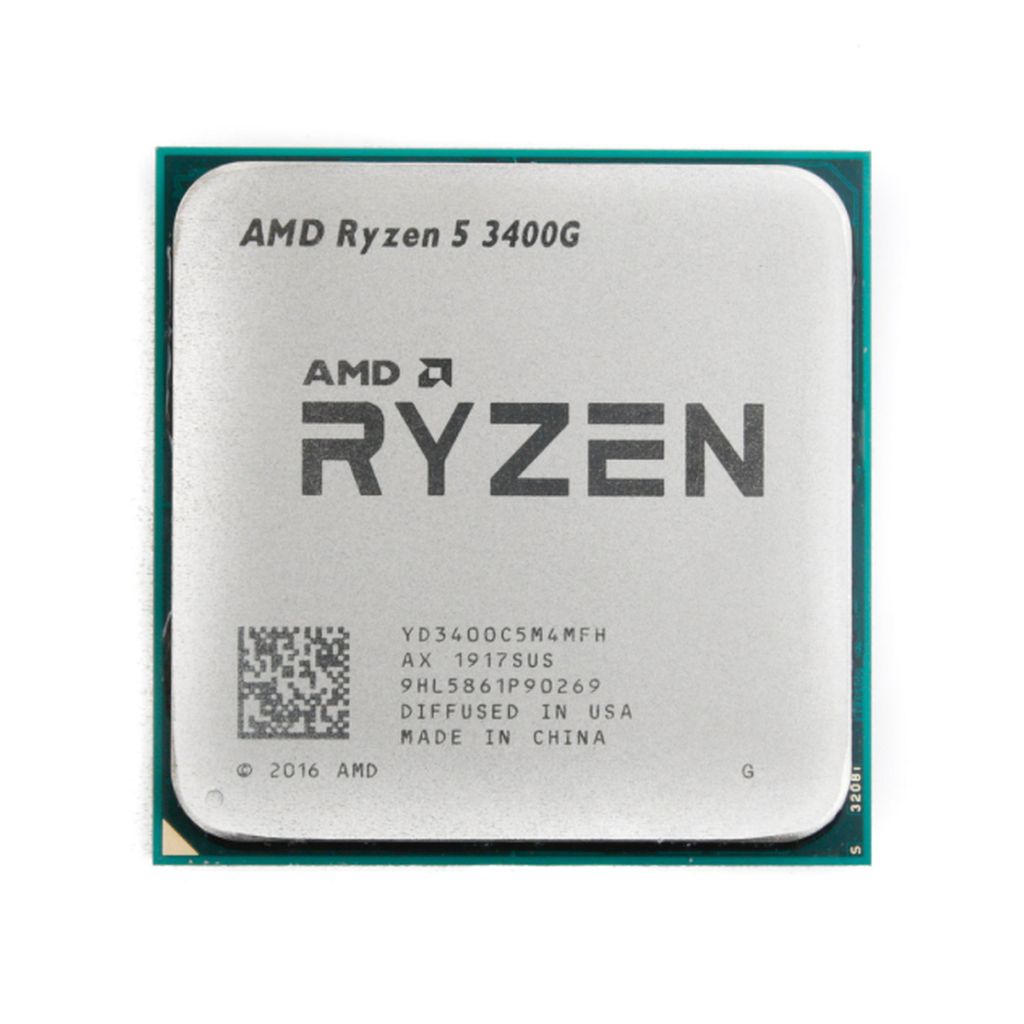 PROCESSEUR AMD RYZEN 5 3400G TRAY