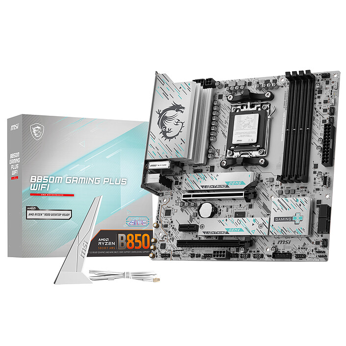 CARTE MERE MSI B850M GAMING PLUS WIFI DDR5