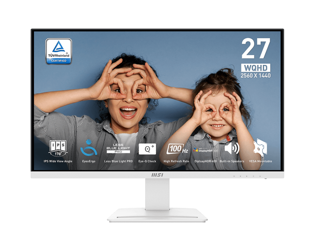 MONITEUR MSI PRO MP273QW E2 27'' 100HZ 1MS IPS