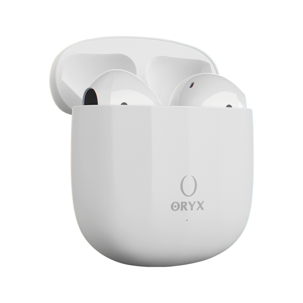 EARBUDS ORYX BFREE FLAP WHITE