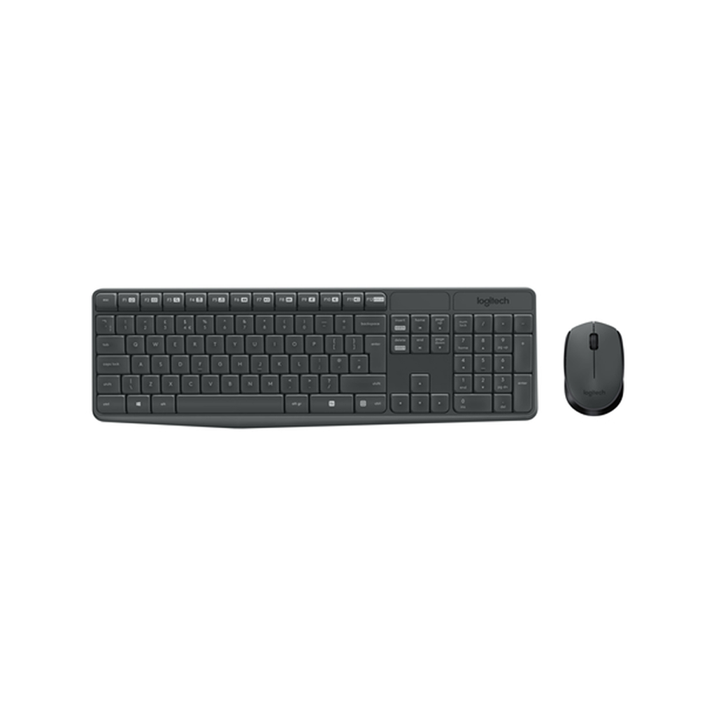 COMBO LOGITECH MK235 WIRELESS GRIS