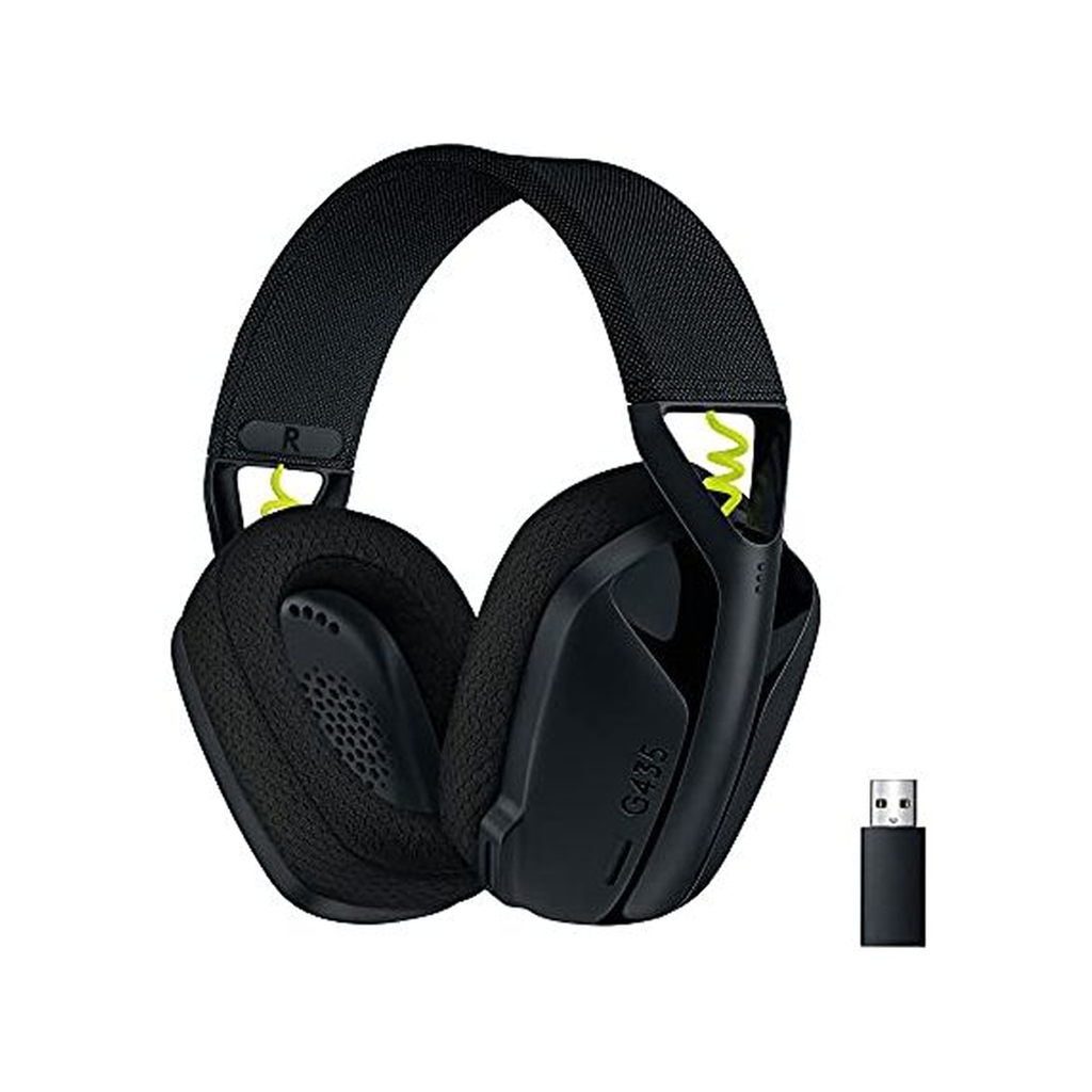 CASQUE LOGITECH G435 LIGHTSPEED WIRELESS NOIR