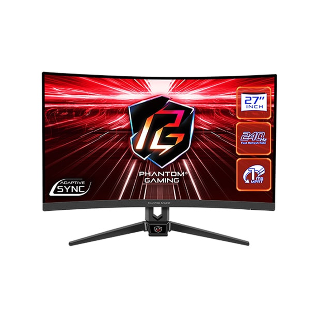 MONITEUR ASROCK PHANTOM GAMING PG27F15RS1A 27″ CURVED 240HZ