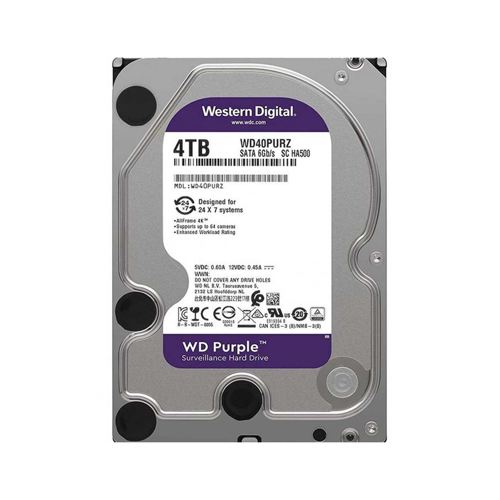 HDD WESTERN DIGITAL 4TO PURPLE 3.5&quot;