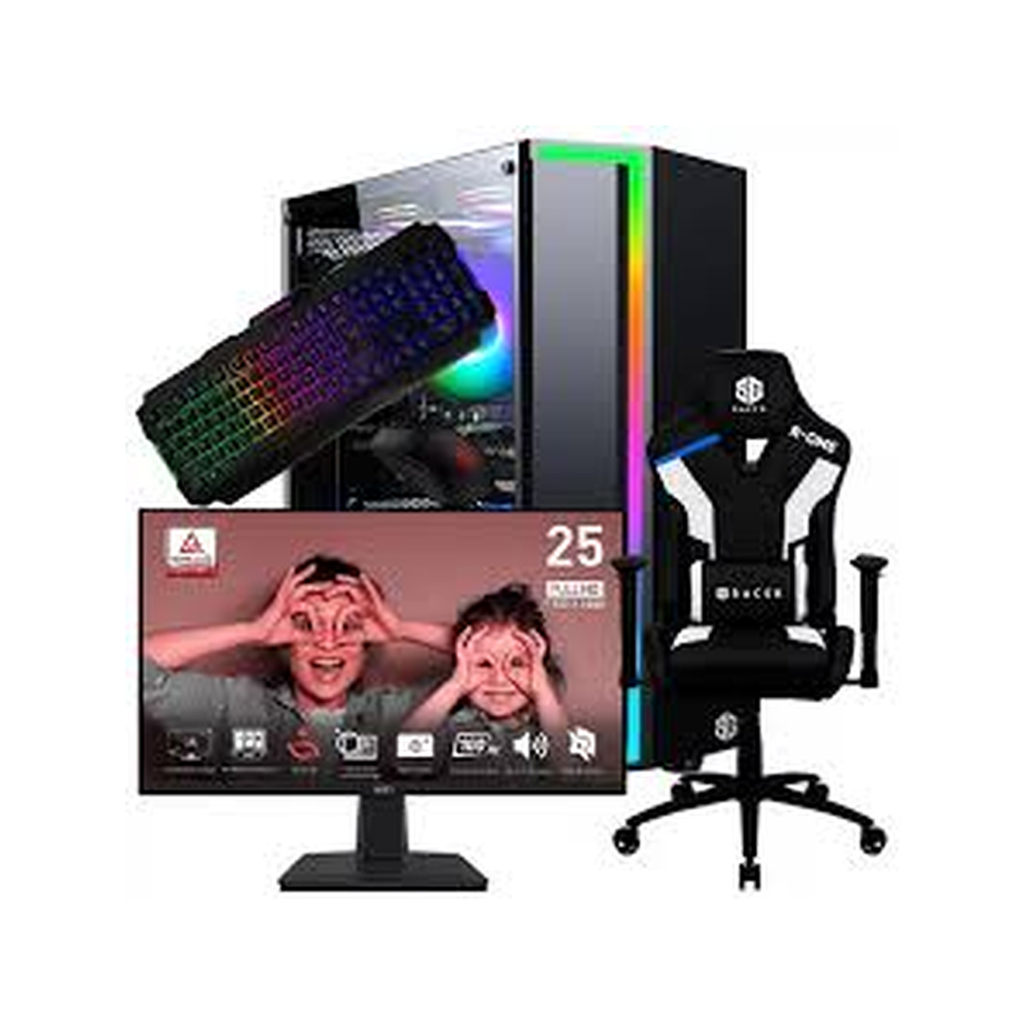 SETUP GAMER R5 3400G/16Go/256Go + MP251 + R-ONE + GK100 + GM100