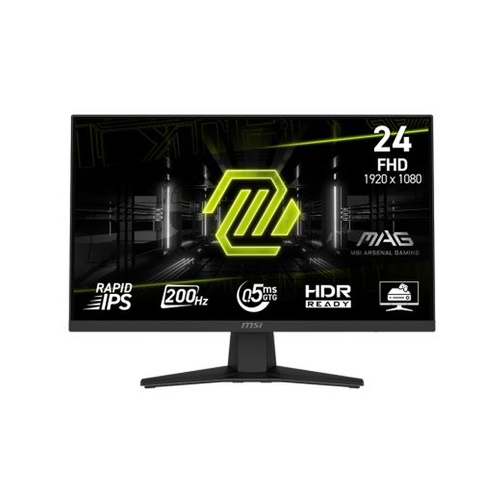 MONITEUR MSI MAG 244F 24" RAPID IPS 200HZ 0.5MS