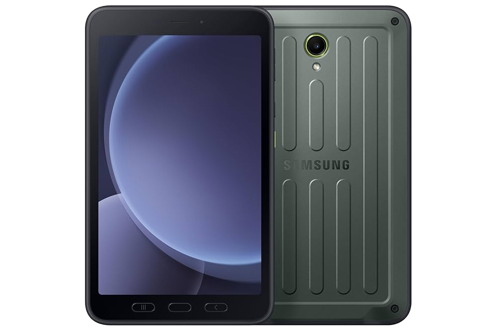 Samsung Galaxy Tab Active5 Pro SM-X350NZGAEEE tablette 5G Qualcomm Snapdragon LTE 128 Go 25,6 cm (10.1&quot;) 6 Go Wi-Fi 6E (802.11ax) Android 15 Vert