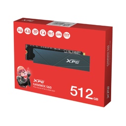 [SG-9648] SSD NVME XPG GAMMIX S60 512GB M.2 PCIE GEN4 NOIR