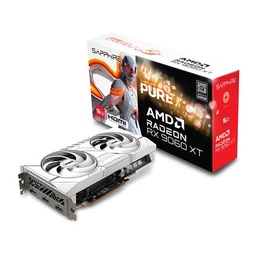 [SG-9938] CARTE GRAPHIQUE SAPPHIRE PURE AMD RADEON RX 9060 XT 16GB OC BLANC