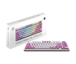 [SG-9962] CLAVIER MSI FORGE GK600 TKL WIRELESS VIOLET FR